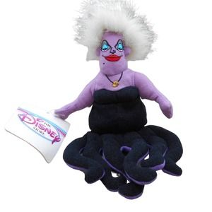 Little Mermaid Ursula the Sea Witch w/Tag Disney Store Mini Bean Bag